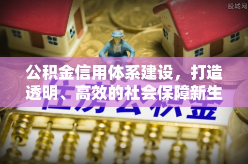 四川公积金信用体系建设，打造透明、高效的社会保障新生态