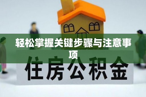 四川轻松掌握关键步骤与注意事项
