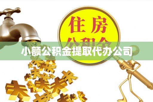 四川小额公积金提取代办公司